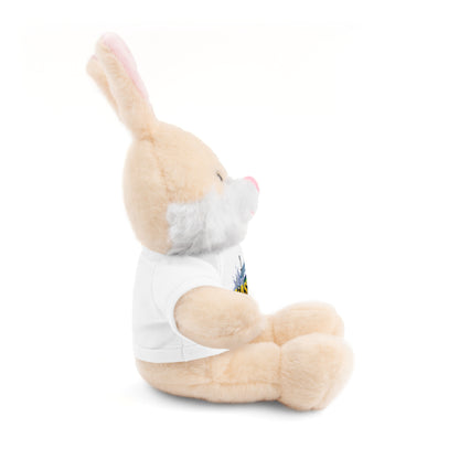 Nassau Beach Teddy Bear with Printed Tee