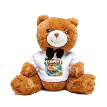 Freeport Bahamas Teddy Bear with T-Shirt – Cute Souvenir Plush Gift