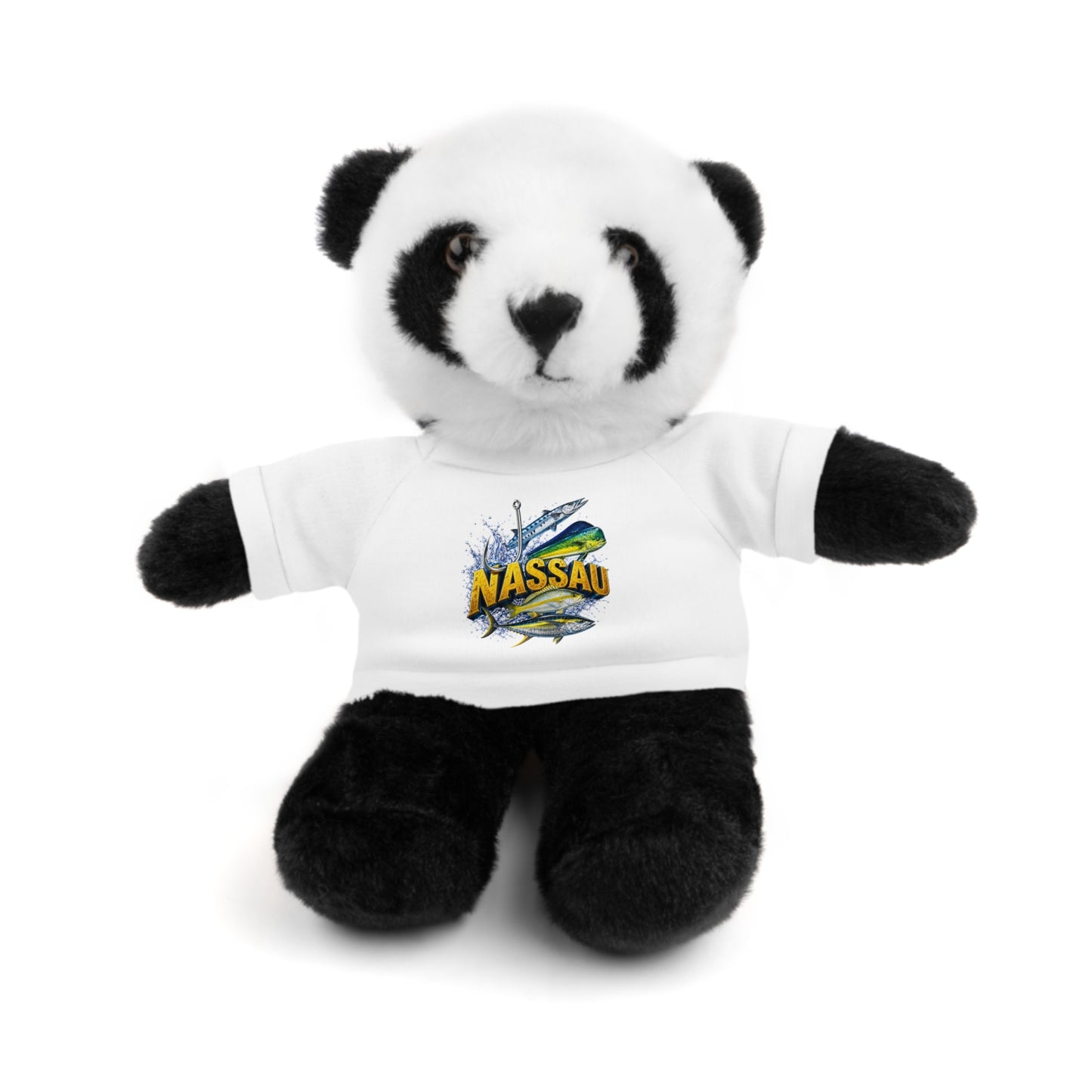 Nassau Beach Teddy Bear with Printed Tee