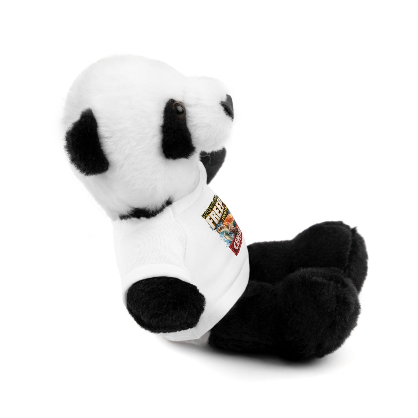 Plush Bear with 'Freeport Certified' Tee - Soft Stuffed Animal Gift