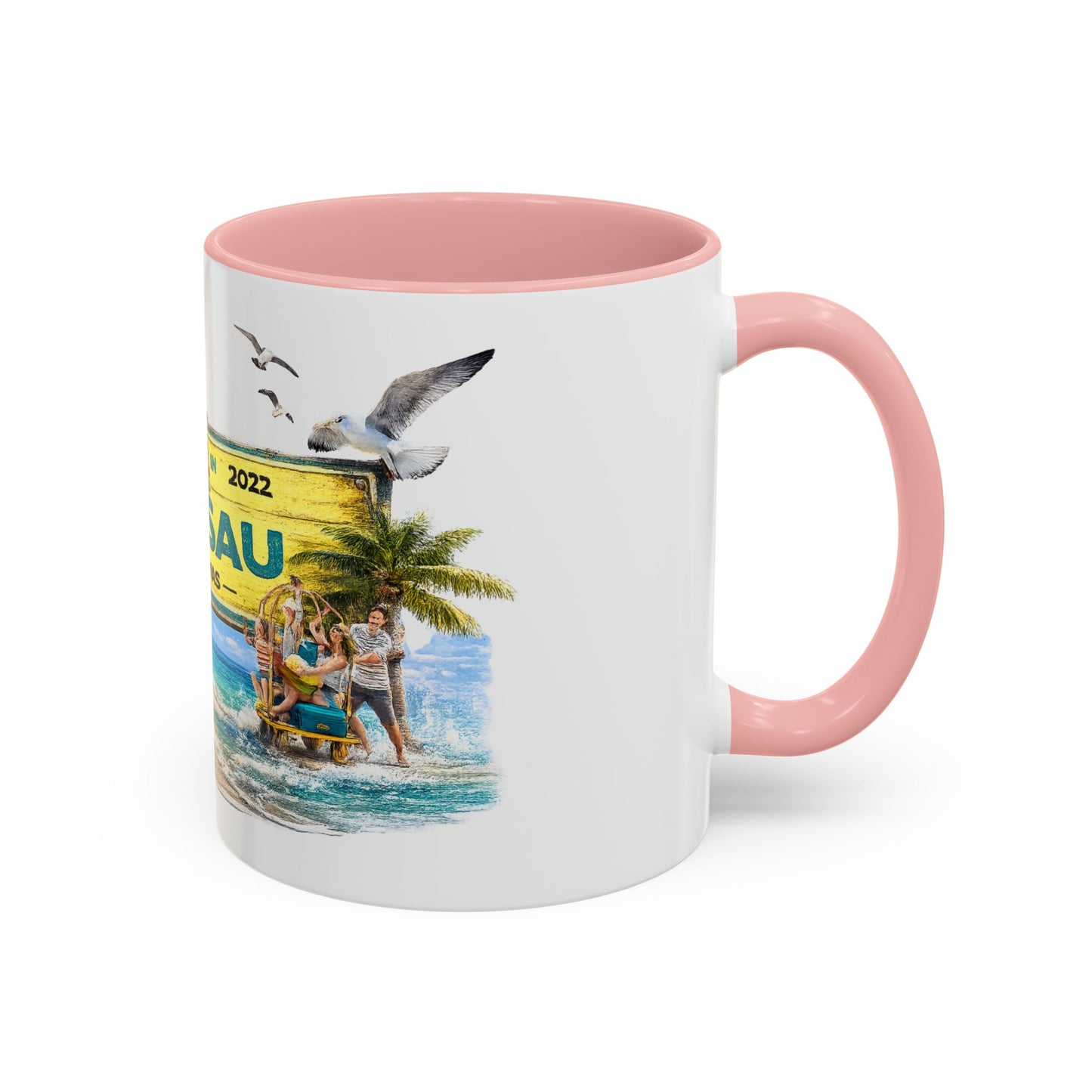Nassau Bahamas Souvenir Coffee Mug (Accent, 11/15oz)