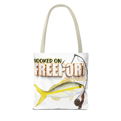 Hooked on Freeport Bahamas Tote Bag