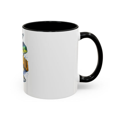 Nassau Fishing Mug – Tropical Gamefish Accent Coffee Cup (11/15oz)