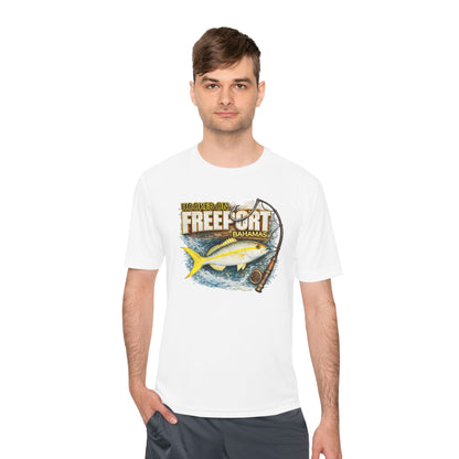 Freeport Bahamas Yellowtail Fishing Tee — Nautical Sport Fishing Shirt