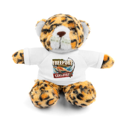 Plush Bear with 'Freeport Certified' Tee - Soft Stuffed Animal Gift