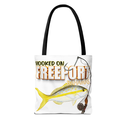 Hooked on Freeport Bahamas Tote Bag