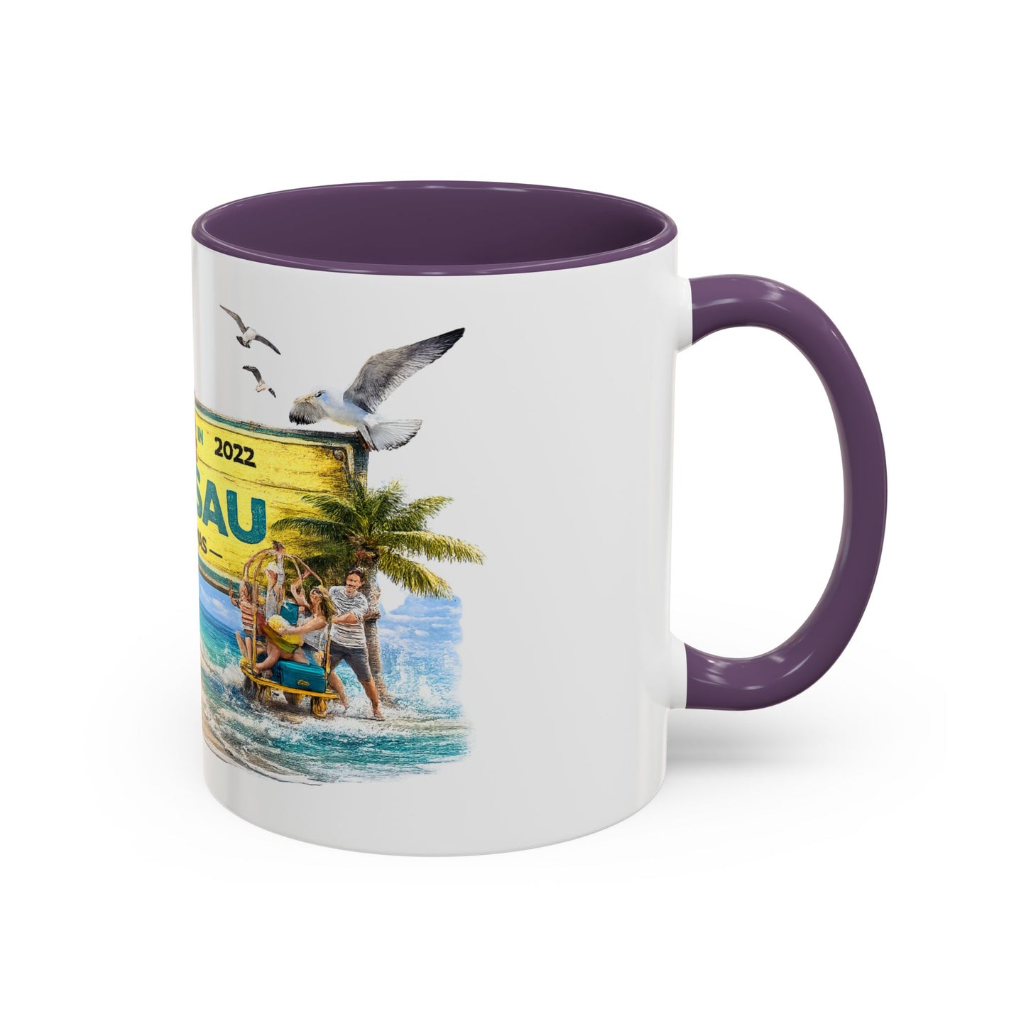 Nassau Bahamas Souvenir Coffee Mug (Accent, 11/15oz)