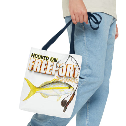 Hooked on Freeport Bahamas Tote Bag