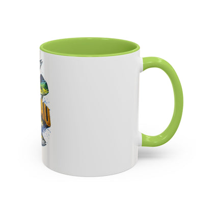 Nassau Fishing Mug – Tropical Gamefish Accent Coffee Cup (11/15oz)