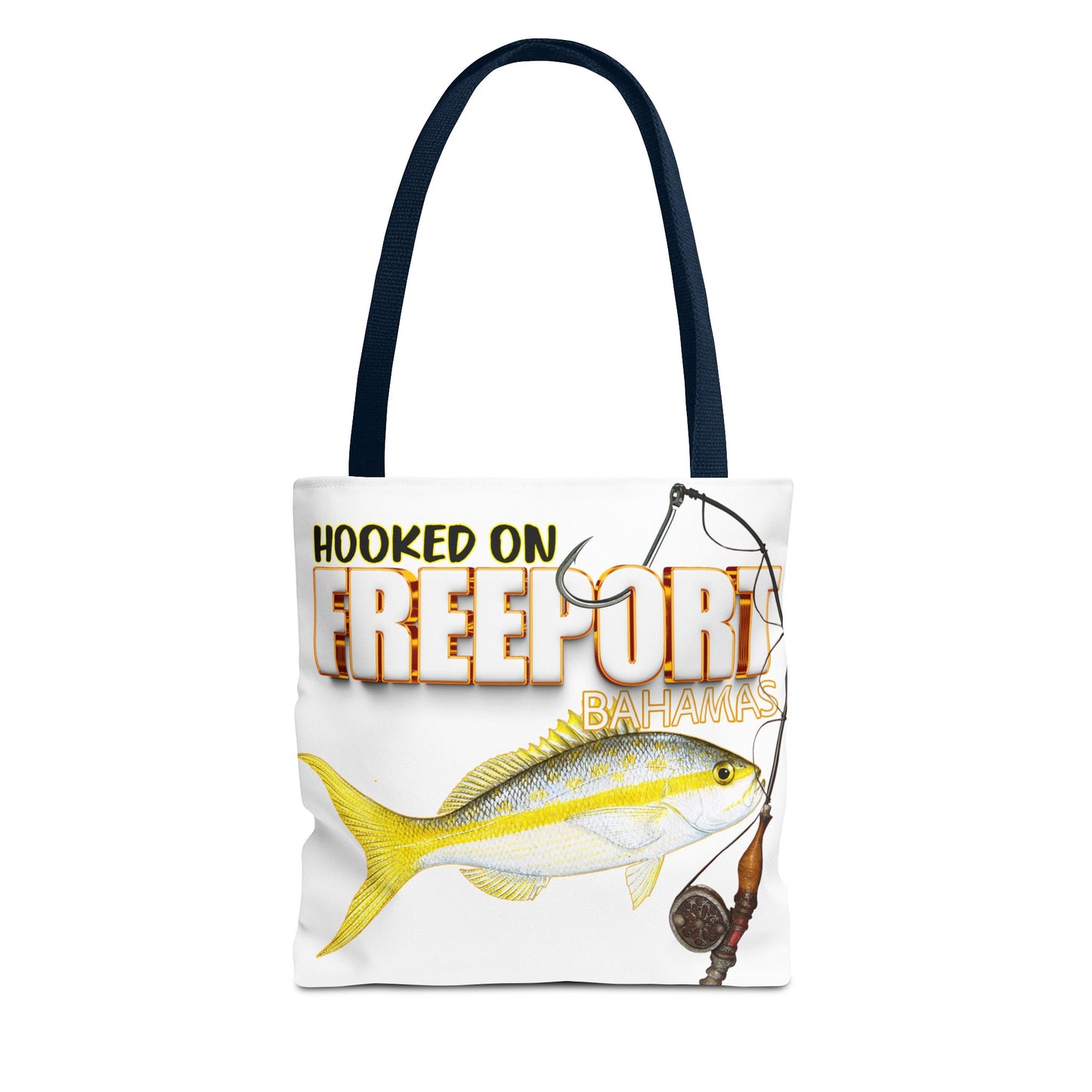 Hooked on Freeport Bahamas Tote Bag