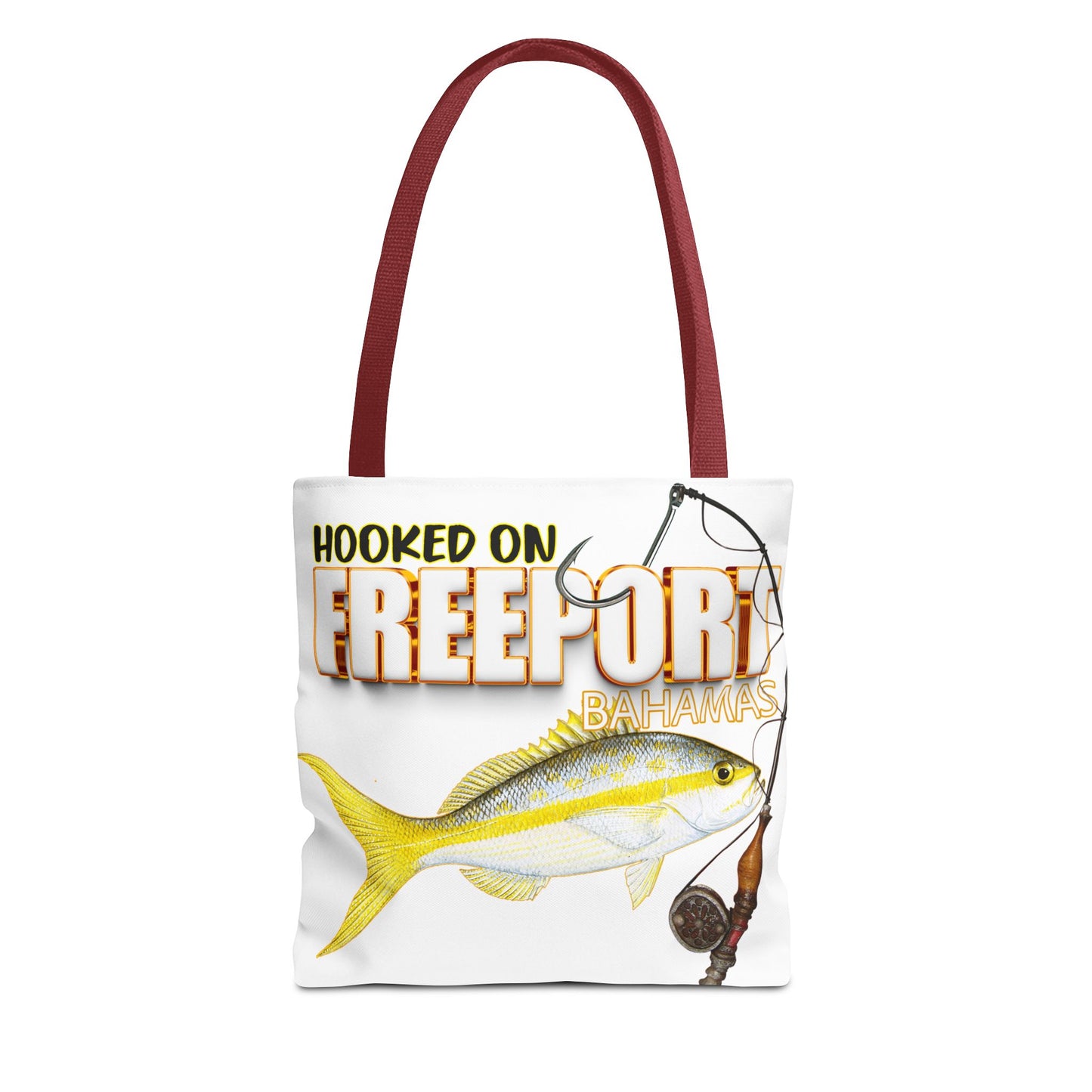 Hooked on Freeport Bahamas Tote Bag