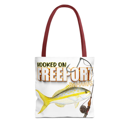 Hooked on Freeport Bahamas Tote Bag