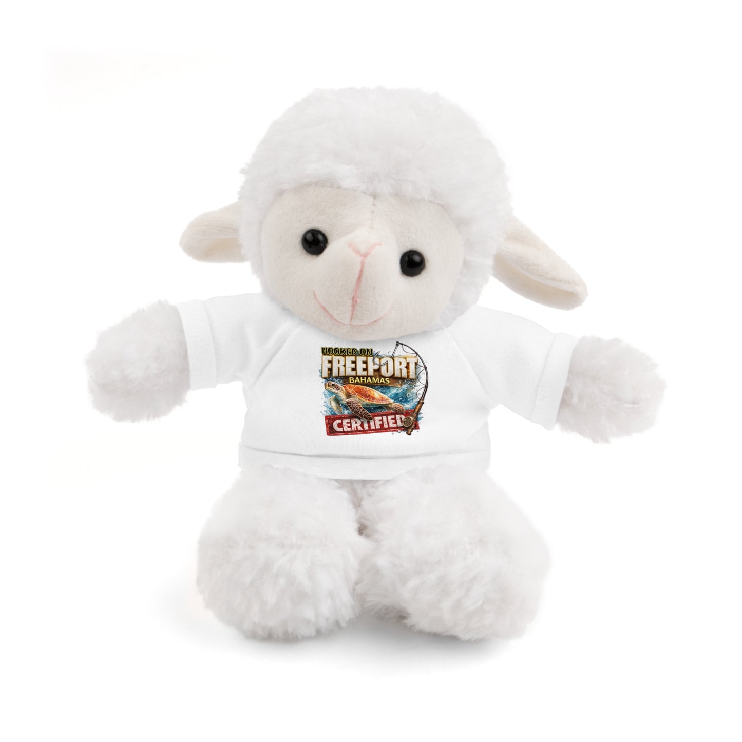 Plush Bear with 'Freeport Certified' Tee - Soft Stuffed Animal Gift
