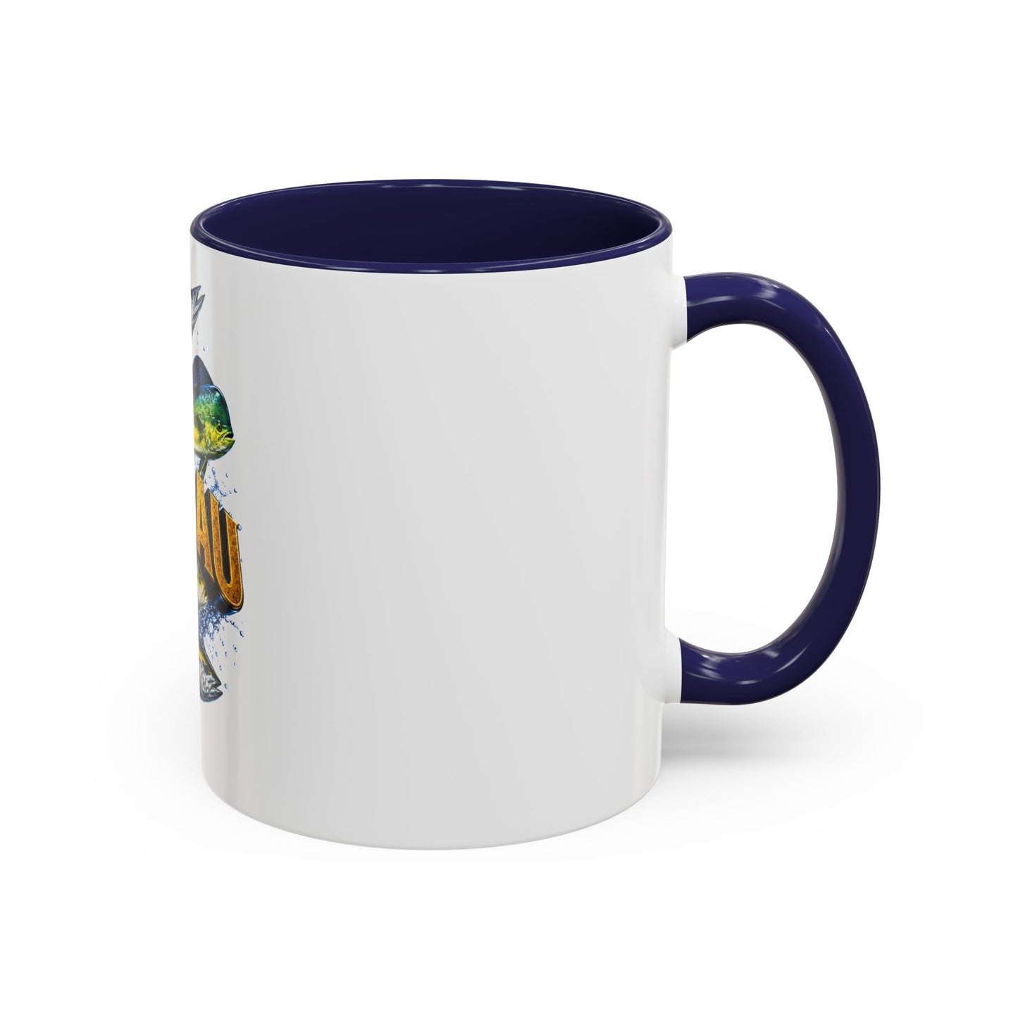 Nassau Fishing Mug – Tropical Gamefish Accent Coffee Cup (11/15oz)