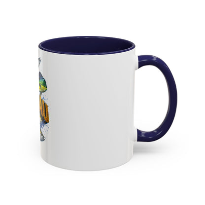 Nassau Fishing Mug – Tropical Gamefish Accent Coffee Cup (11/15oz)