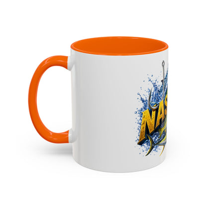 Nassau Fishing Mug – Tropical Gamefish Accent Coffee Cup (11/15oz)