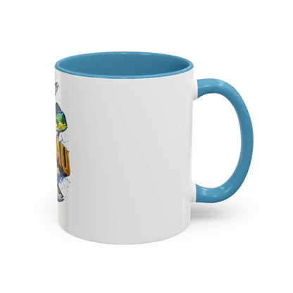 Nassau Fishing Mug – Tropical Gamefish Accent Coffee Cup (11/15oz)