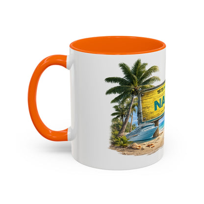 Nassau Bahamas Souvenir Coffee Mug (Accent, 11/15oz)
