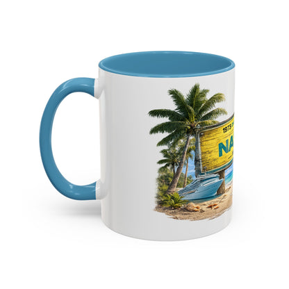Nassau Bahamas Souvenir Coffee Mug (Accent, 11/15oz)