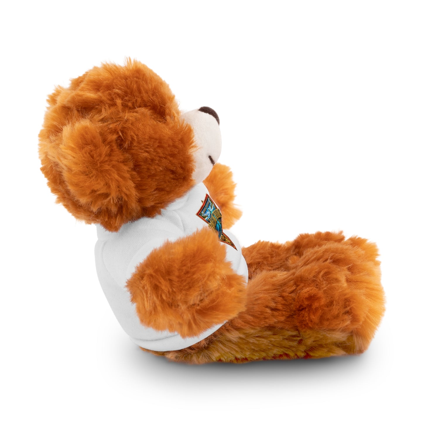 Retro Traveler Graphic Teddy Bear with Tee