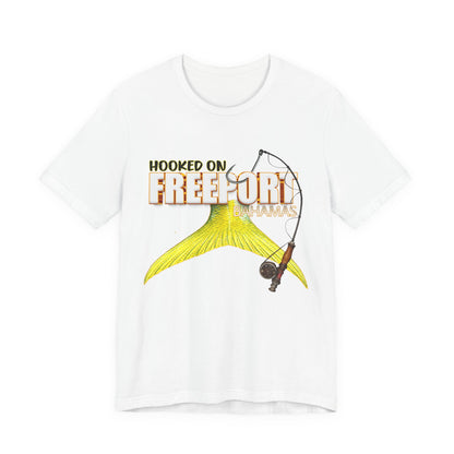 Hooked on Freeport fish tail fishing tee | Fishing T-Shirt