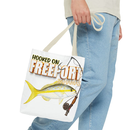 Hooked on Freeport Bahamas Tote Bag