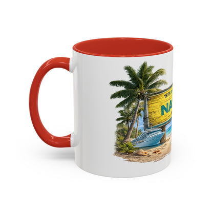 Nassau Bahamas Souvenir Coffee Mug (Accent, 11/15oz)