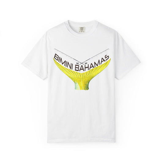 Bimini Bahamas Marlin Tail T-Shirt | Fishing Tourist Tee