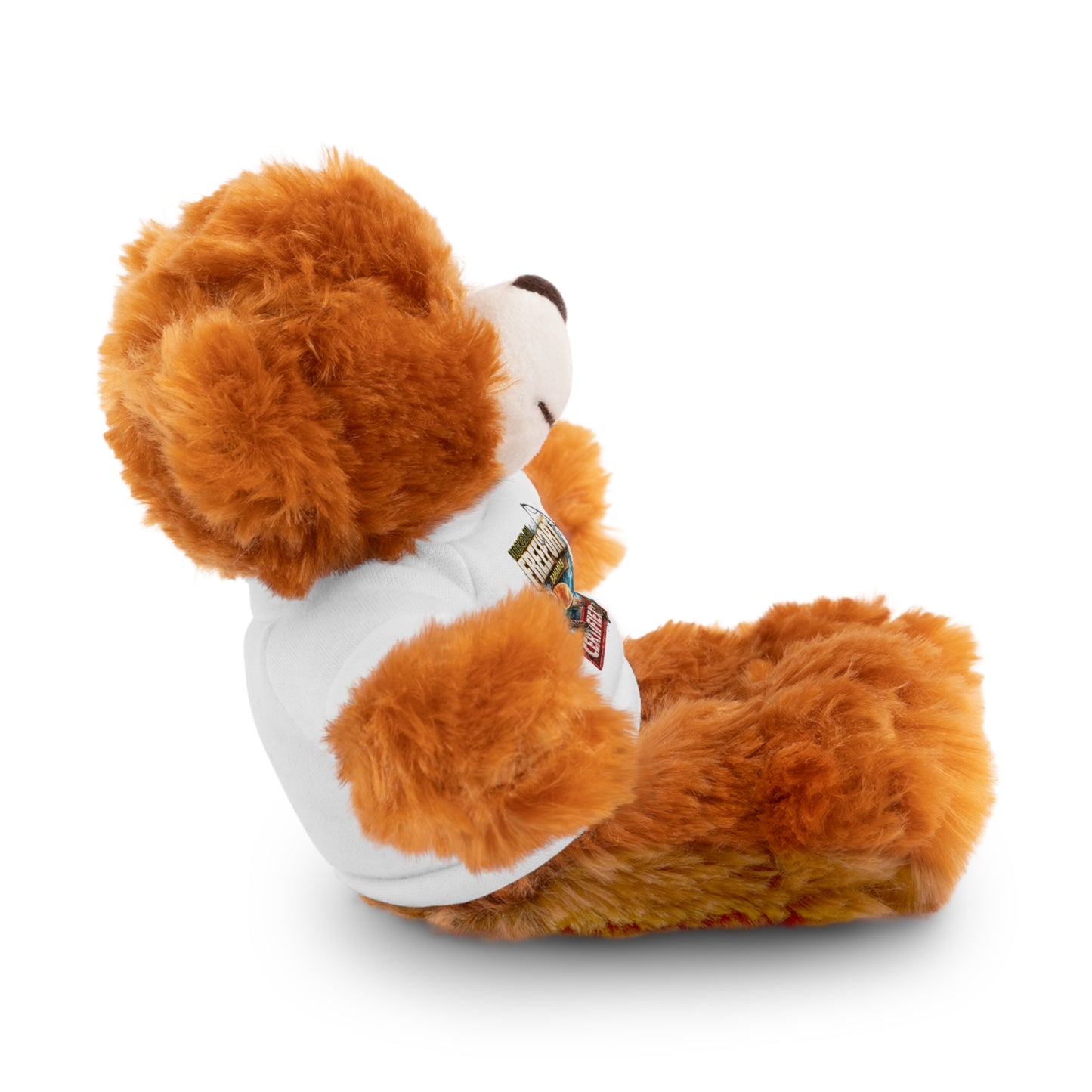 Plush Bear with 'Freeport Certified' Tee - Soft Stuffed Animal Gift