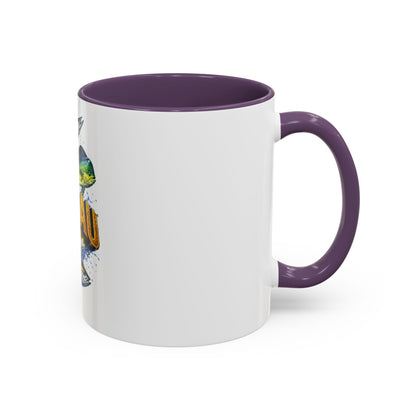 Nassau Fishing Mug – Tropical Gamefish Accent Coffee Cup (11/15oz)