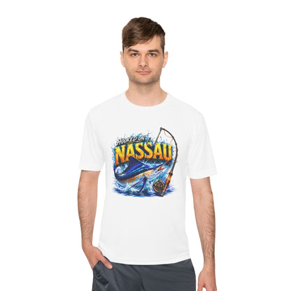 Hooked on Nassau Fishing Tee — Moisture-Wicking Sport Shirt