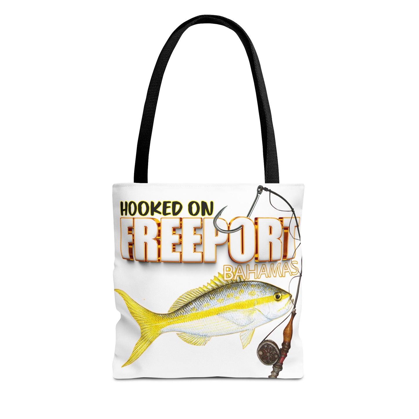 Hooked on Freeport Bahamas Tote Bag