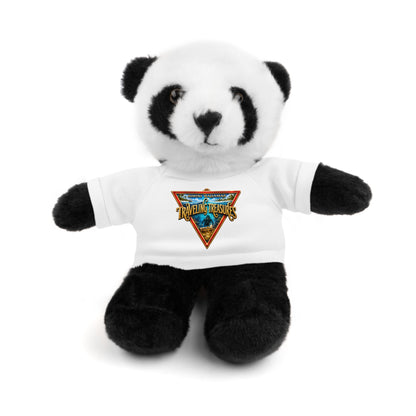 Retro Traveler Graphic Teddy Bear with Tee