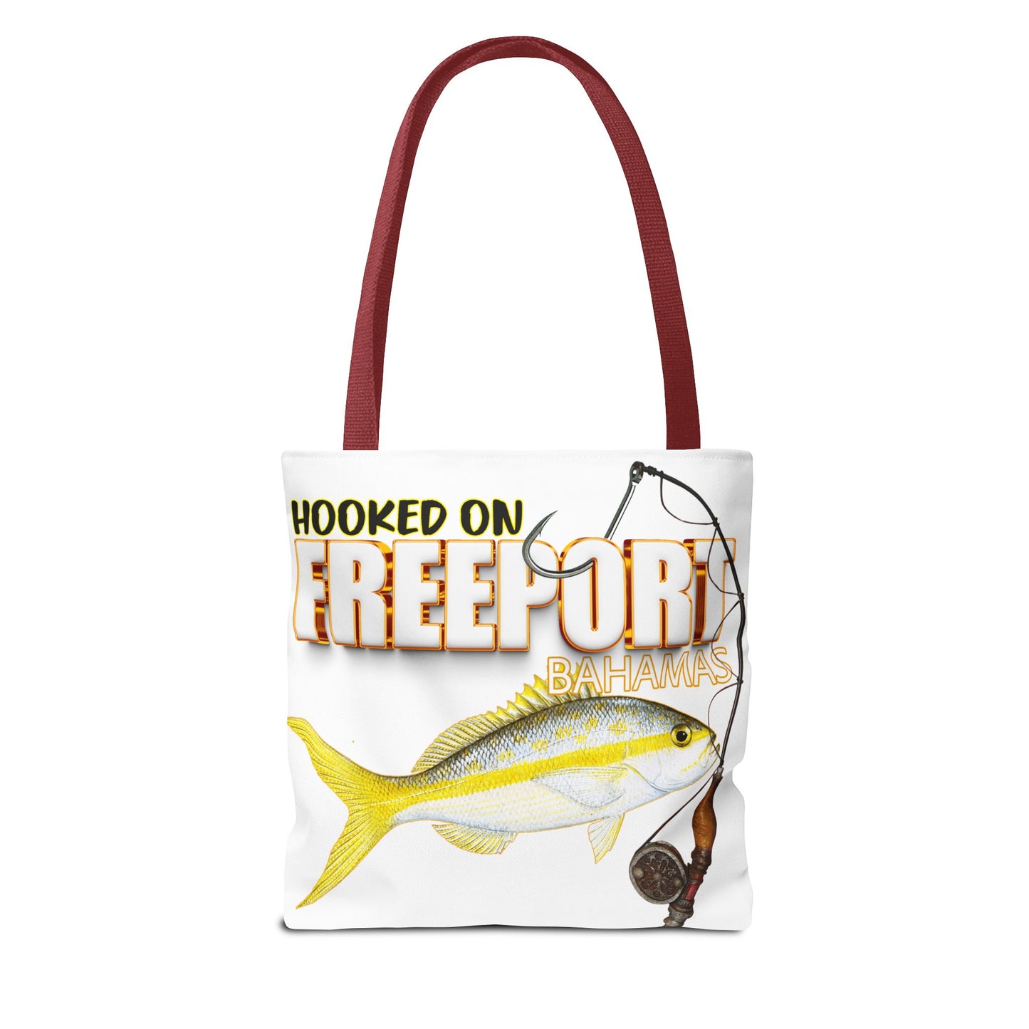 Hooked on Freeport Bahamas Tote Bag