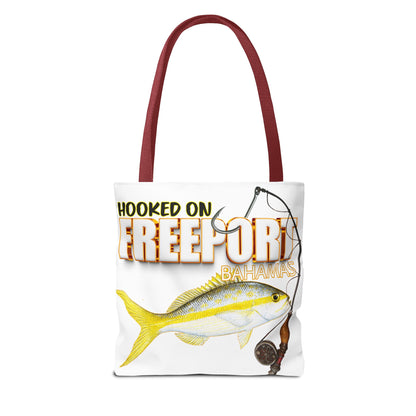 Hooked on Freeport Bahamas Tote Bag
