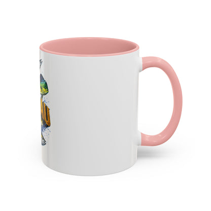 Nassau Fishing Mug – Tropical Gamefish Accent Coffee Cup (11/15oz)