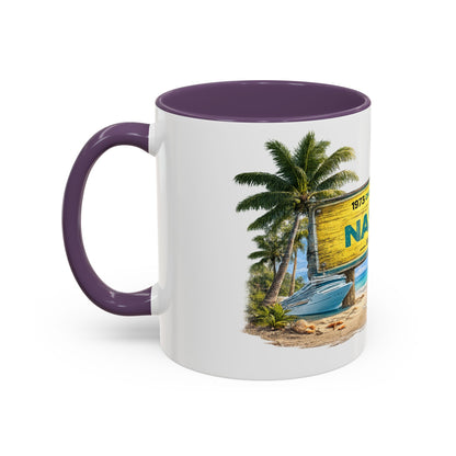 Nassau Bahamas Souvenir Coffee Mug (Accent, 11/15oz)