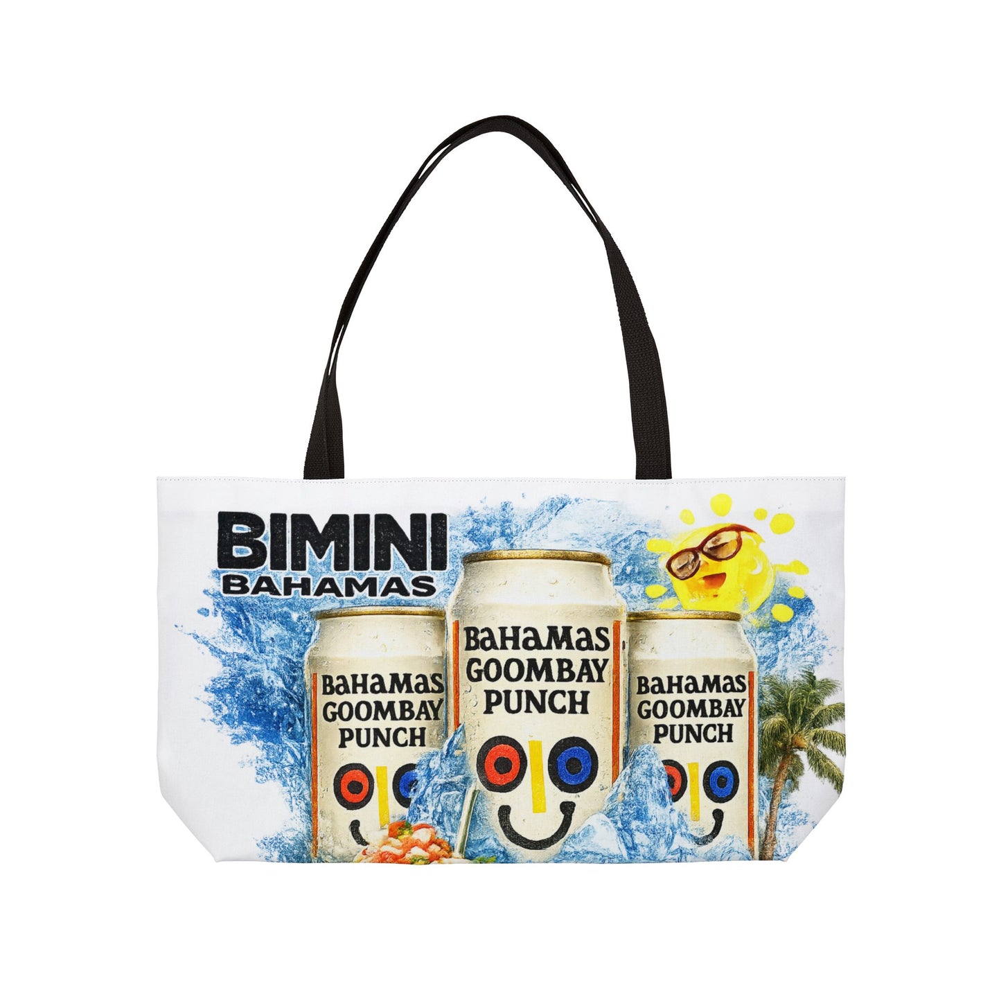 Bimini Bahamas Weekender Tote Bag — Bahamas Goombay Punch Beach Tote